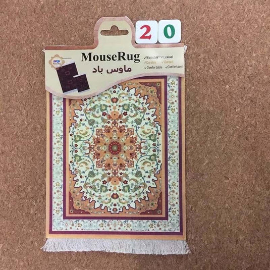 Persian Mini Woven Rug Mat Mousepad Carpet Pattern - Grand Goldman