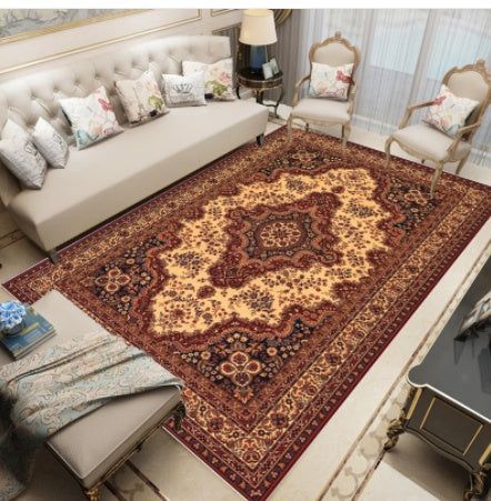 Persian Small Floral Living Room Carpet Turkish-style Carpet European-style Home Carpet Is - Grand Goldman