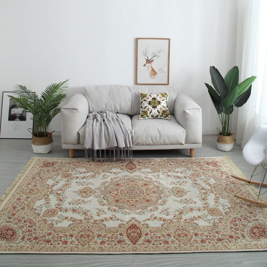 Persian Ethnic Style Retro Living Room Carpet Bedroom Bedside Household Tapestries Wholesale European Tassel Floor Mats Custom - Grand Goldman