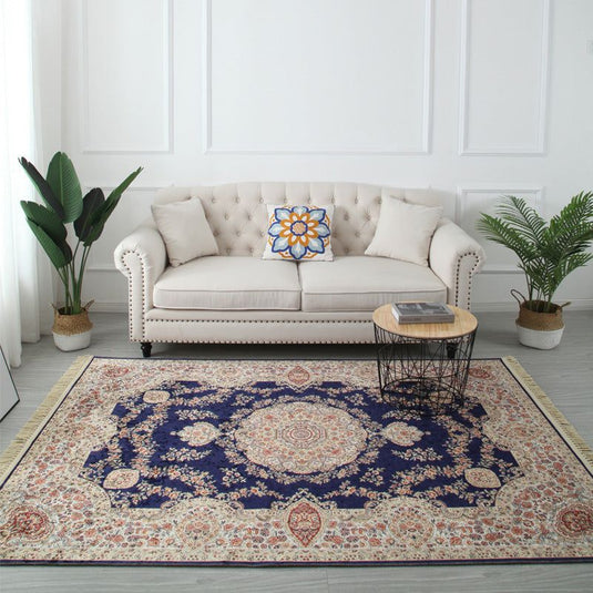 Persian Ethnic Style Retro Living Room Carpet Bedroom Bedside Household Tapestries Wholesale European Tassel Floor Mats Custom - Grand Goldman