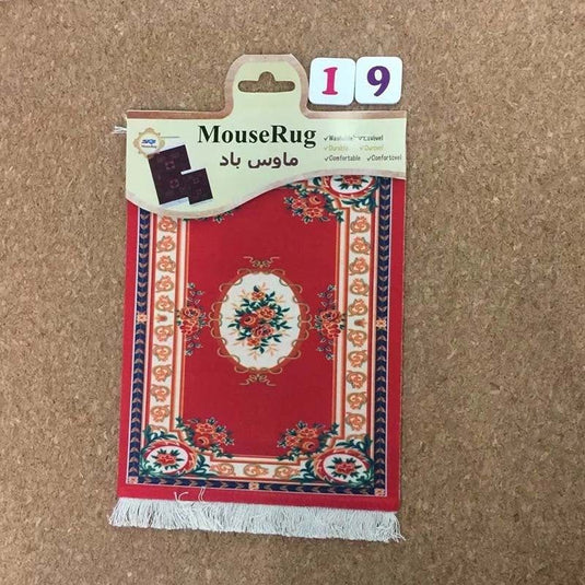 Persian Mini Woven Rug Mat Mousepad Carpet Pattern - Grand Goldman