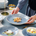 Personality Creative Home Ceramic Dinner Plate - Grand Goldman