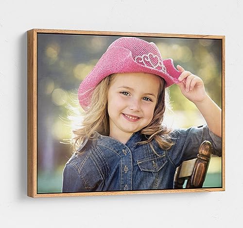 Personalized Custom Canvas Prints: Photo On Canvas (Framed 11X14) Transform Your Photos into Stunning Framed Wall Art Digitally Printed Photo To Canvas Ideal for Home Decor Gifts Keepsakes - Grand Goldman