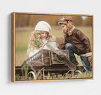 Personalized Custom Canvas Prints: Photo On Canvas (Framed 11X14) Transform Your Photos into Stunning Framed Wall Art Digitally Printed Photo To Canvas Ideal for Home Decor Gifts Keepsakes - Grand Goldman
