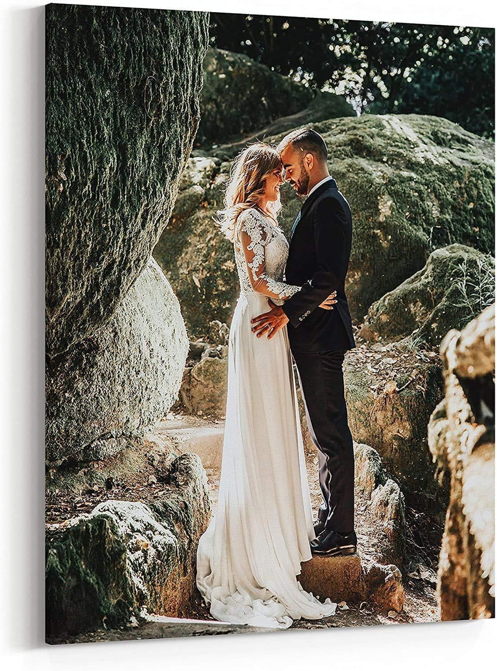 Personalized Custom Canvas Prints: Photo On Canvas (Framed 11X14) Transform Your Photos into Stunning Framed Wall Art Digitally Printed Photo To Canvas Ideal for Home Decor Gifts Keepsakes - Grand Goldman