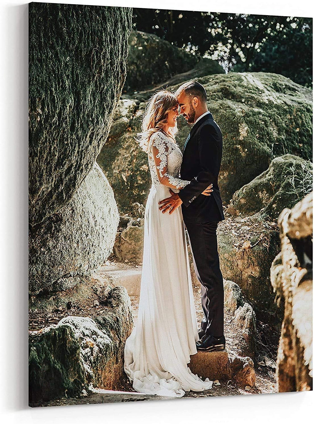 Personalized Custom Canvas Prints: Photo On Canvas (Framed 11X14) Transform Your Photos into Stunning Framed Wall Art Digitally Printed Photo To Canvas Ideal for Home Decor Gifts Keepsakes - Grand Goldman