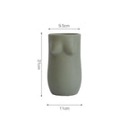 Personalized Dried Flower Ceramic Decorative Vase - Grand Goldman