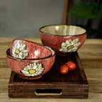 Personalized Household Korean Hand-painted Retro Rice Bowl - Grand Goldman