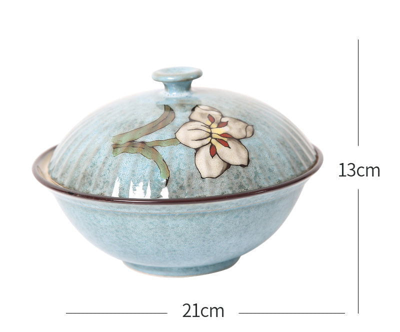 Personalized Household Korean Hand-painted Retro Rice Bowl - Grand Goldman