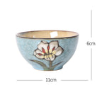 Personalized Household Korean Hand-painted Retro Rice Bowl - Grand Goldman