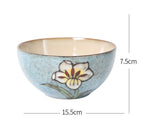 Personalized Household Korean Hand-painted Retro Rice Bowl - Grand Goldman
