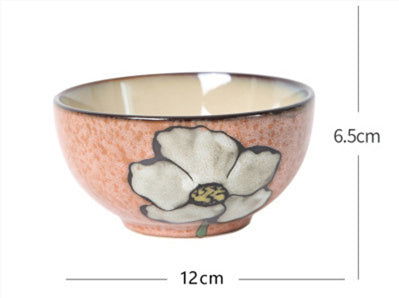 Personalized Household Korean Hand-painted Retro Rice Bowl - Grand Goldman