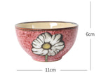 Personalized Household Korean Hand-painted Retro Rice Bowl - Grand Goldman