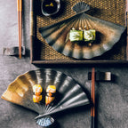 Personalized Sushi Plate, Ceramic Plate And flat Plate, Good-Looking Tableware - Grand Goldman