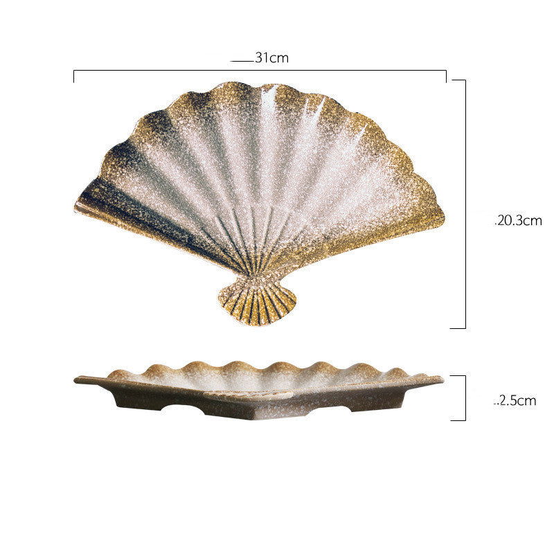 Personalized Sushi Plate, Ceramic Plate And flat Plate, Good-Looking Tableware - Grand Goldman