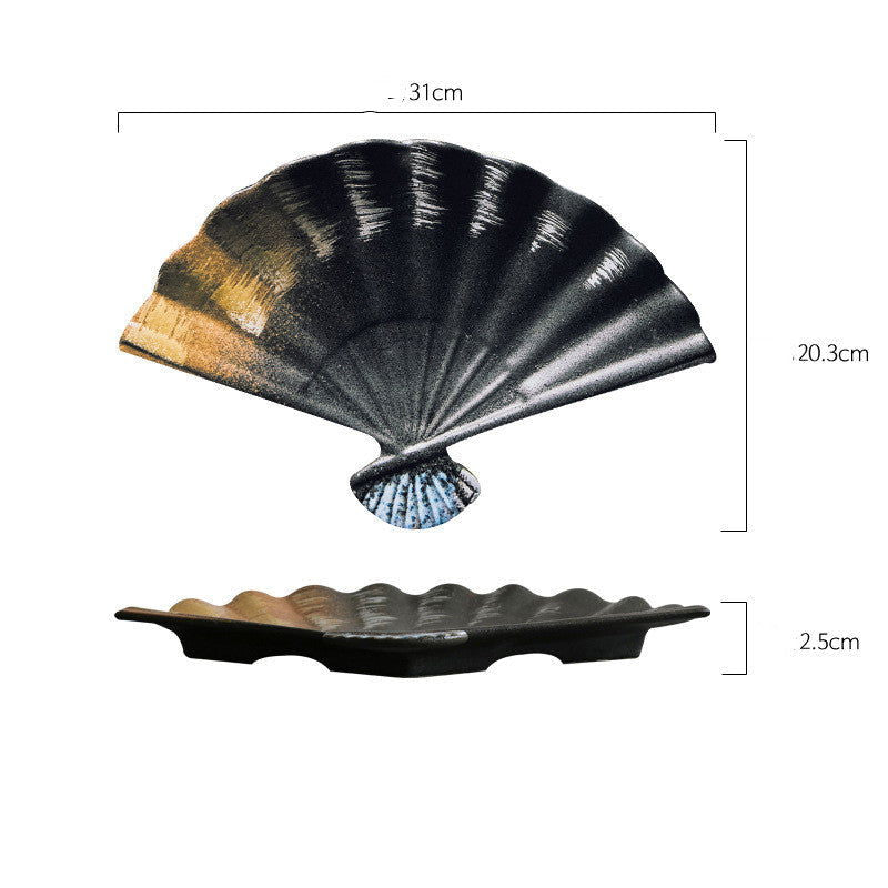 Personalized Sushi Plate, Ceramic Plate And flat Plate, Good-Looking Tableware - Grand Goldman