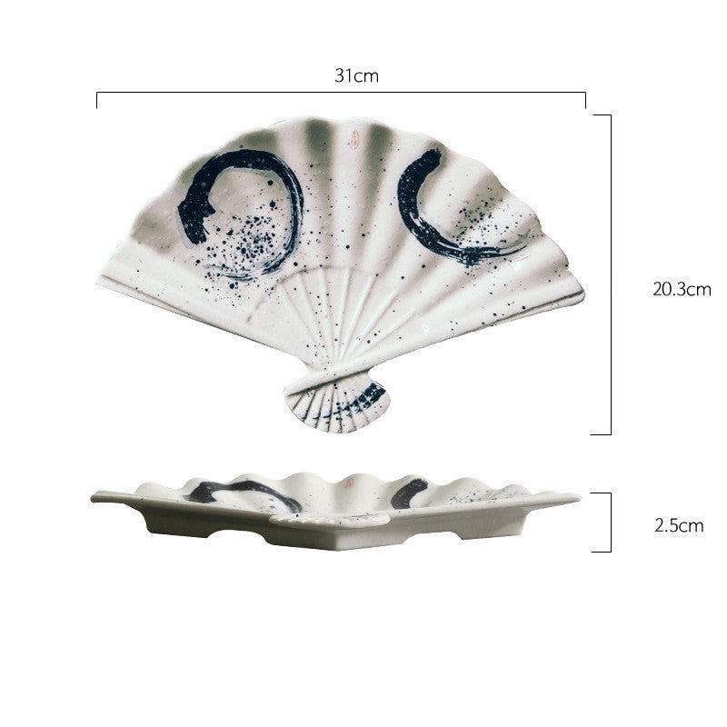 Personalized Sushi Plate, Ceramic Plate And flat Plate, Good-Looking Tableware - Grand Goldman