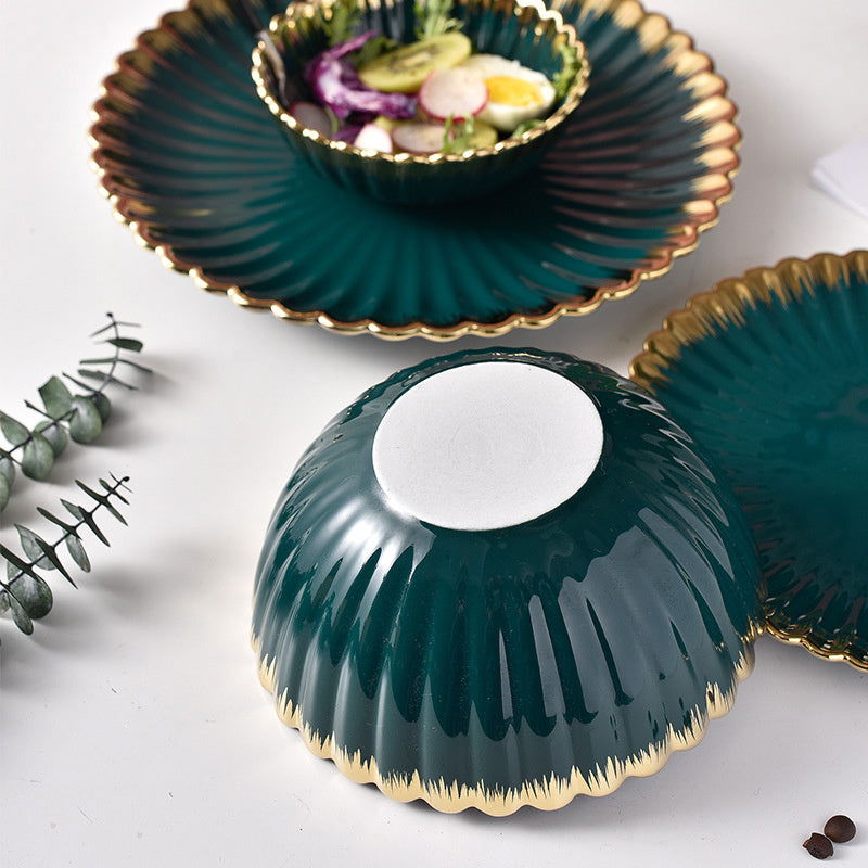 Phnom Penh Set Ceramic Tableware - Grand Goldman