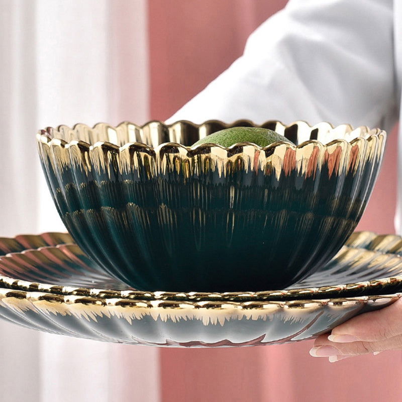 Phnom Penh Set Ceramic Tableware - Grand Goldman