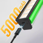 Picture Lights for Wall, Battery Operated Picture Light 16in Gallery Light for Paintings CCT Dimmable Recharging Battery Wall Light with Remote Control for Living Room Dartboard Art Bathroom - Grand Goldman