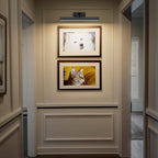 Picture Lights for Wall, Battery Operated Picture Light 16in Gallery Light for Paintings CCT Dimmable Recharging Battery Wall Light with Remote Control for Living Room Dartboard Art Bathroom - Grand Goldman