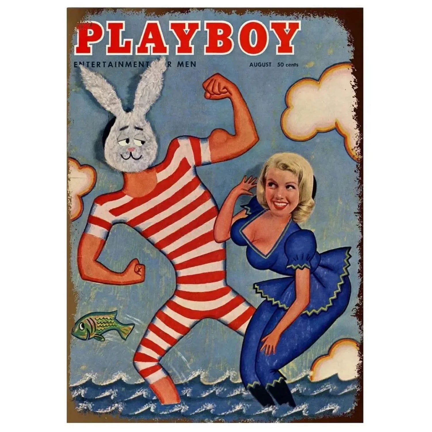 Pinup Girls Sexy Lady Women Metal Tin Signs Posters Plate Wall Decor for Clubs Bars Man Cave Cafe Clubs Retro Poster Plaque - Grand Goldman