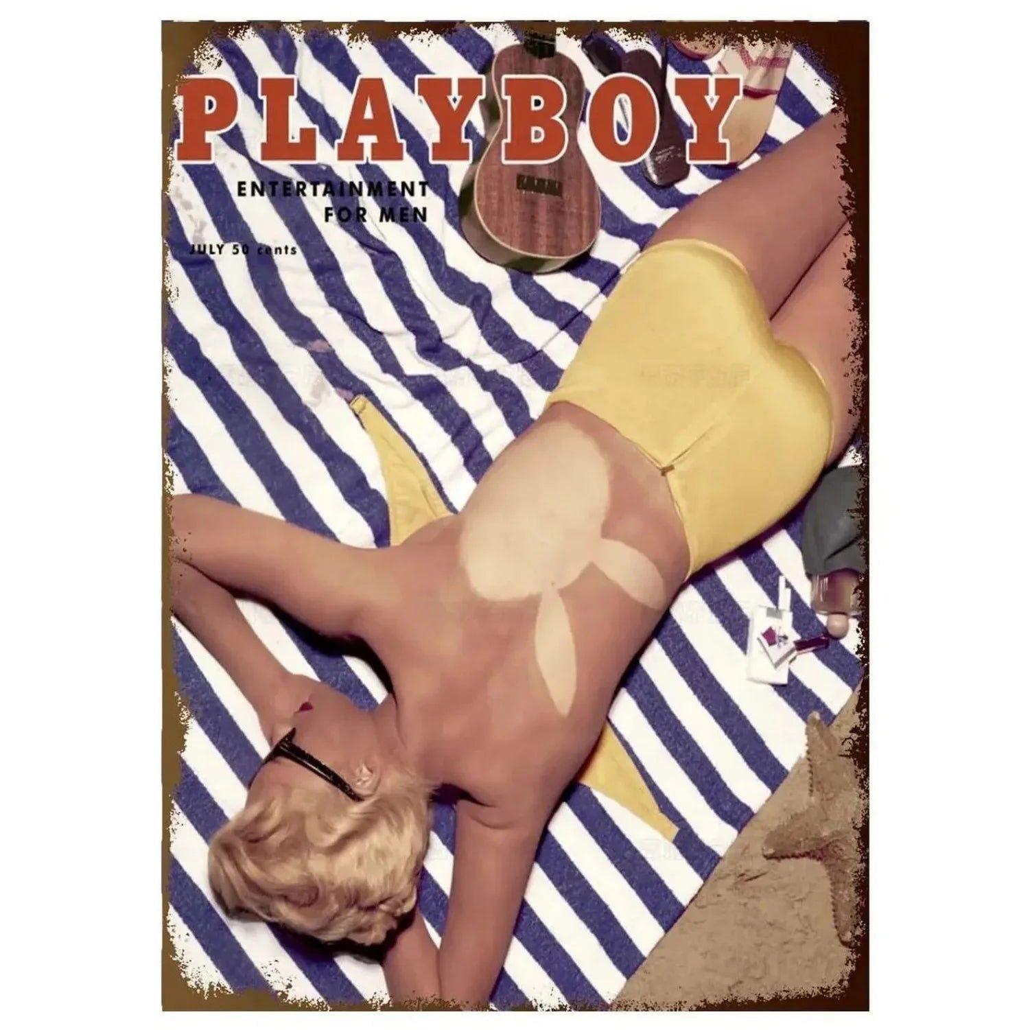 Pinup Girls Sexy Lady Women Metal Tin Signs Posters Plate Wall Decor for Clubs Bars Man Cave Cafe Clubs Retro Poster Plaque - Grand Goldman