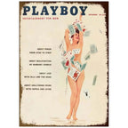 Pinup Girls Sexy Lady Women Metal Tin Signs Posters Plate Wall Decor for Clubs Bars Man Cave Cafe Clubs Retro Poster Plaque - Grand Goldman