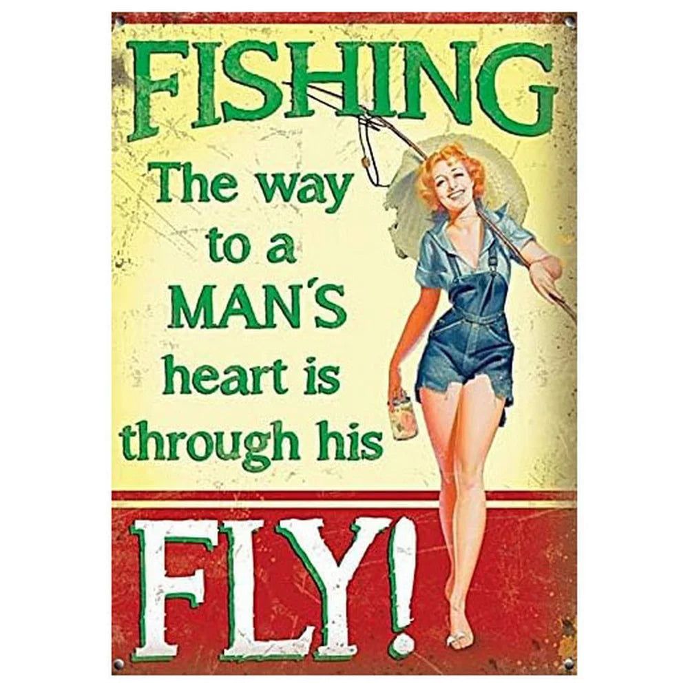 Pinup Girls Tin Sign Vintage Plaque Metal Plate Retro Wall Art Posters for Man Cave Garage Cafe Bar Pub Iron Painting Decoration - Grand Goldman