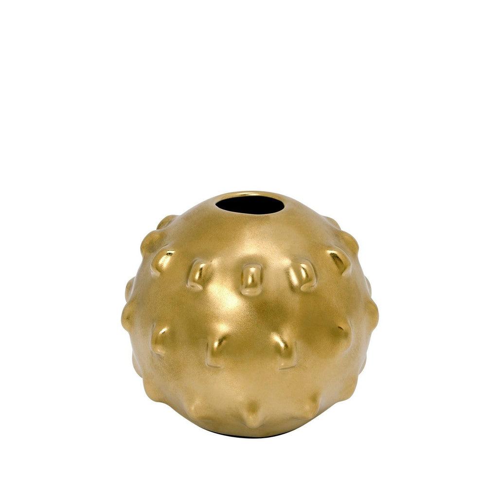 Planet Ornaments Ceramic Vases Home Living Room Electroplating Matte Round - Grand Goldman