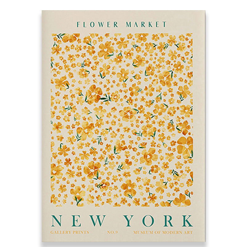 Plant And Flower Art Canvas Core Poster - Grand Goldman