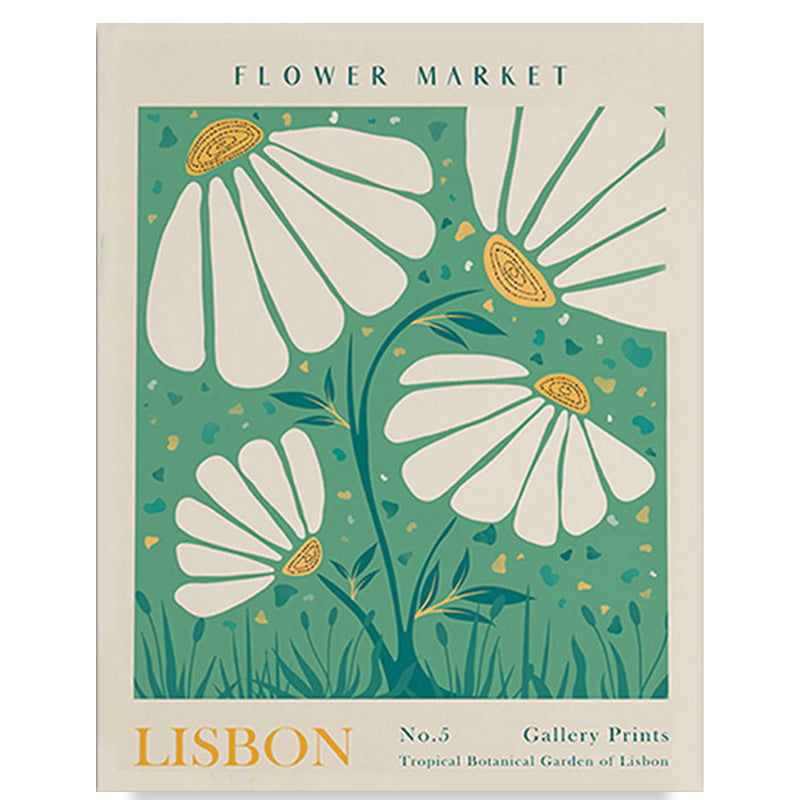 Plant And Flower Art Canvas Core Poster - Grand Goldman