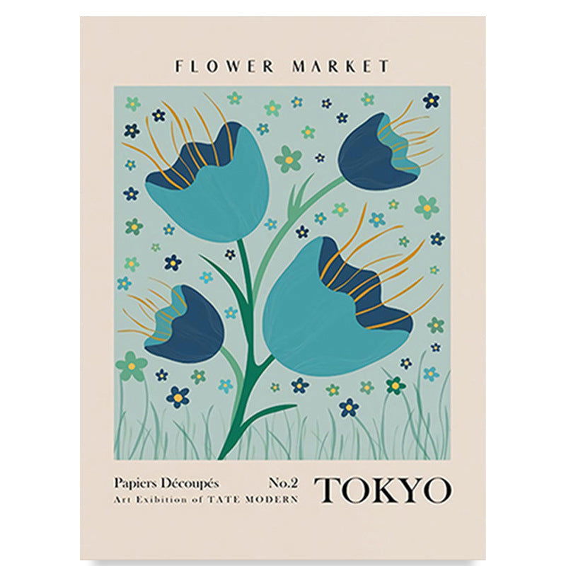 Plant And Flower Art Canvas Core Poster - Grand Goldman