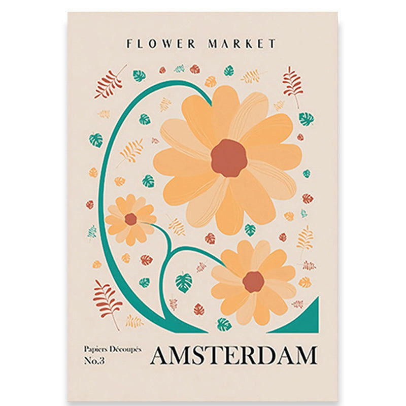 Plant And Flower Art Canvas Core Poster - Grand Goldman