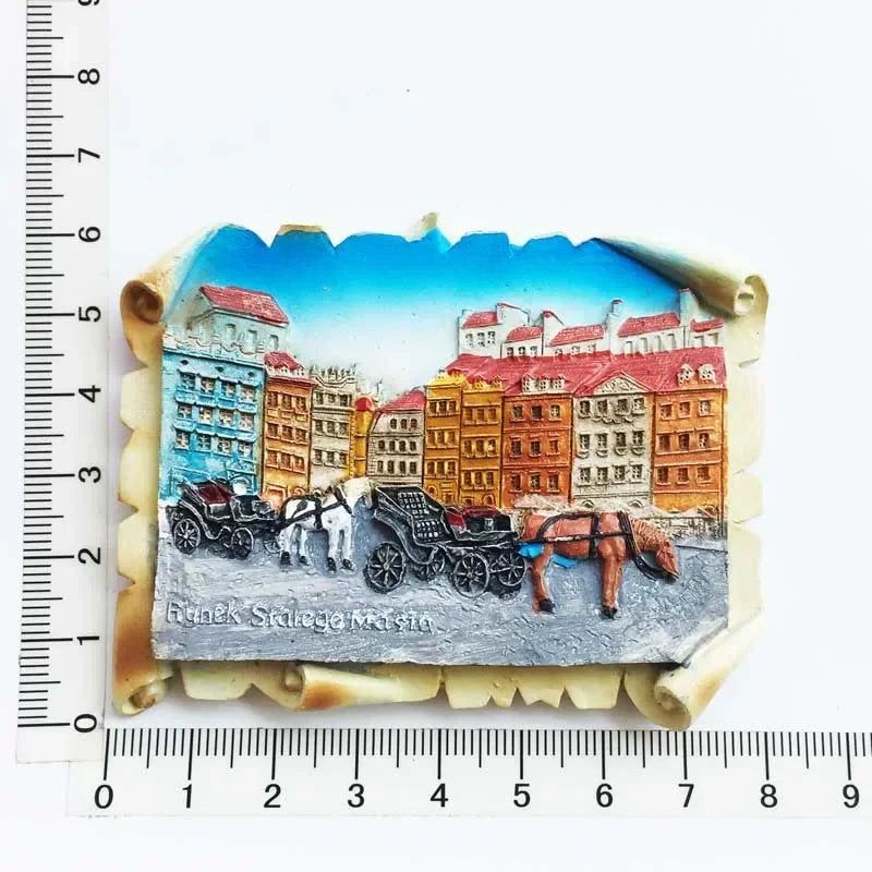 Poland Wavel Castle KRAKOW Fridge Magnets Wroclaw Castle Tourist Souvenirs Magnetic Sticker Home Decoration Polska Gifts Idea - Grand Goldman
