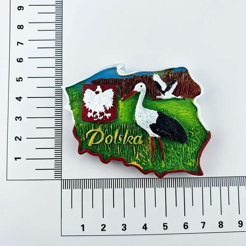 Poland Wavel Castle KRAKOW Fridge Magnets Wroclaw Castle Tourist Souvenirs Magnetic Sticker Home Decoration Polska Gifts Idea - Grand Goldman