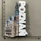 Poland Wavel Castle KRAKOW Fridge Magnets Wroclaw Castle Tourist Souvenirs Magnetic Sticker Home Decoration Polska Gifts Idea - Grand Goldman