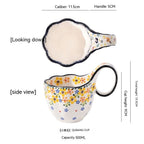 Polish Lace Bowl Home Use Set Good-looking Ceramic Nordic Bowl Plate Tableware Binaural - Grand Goldman