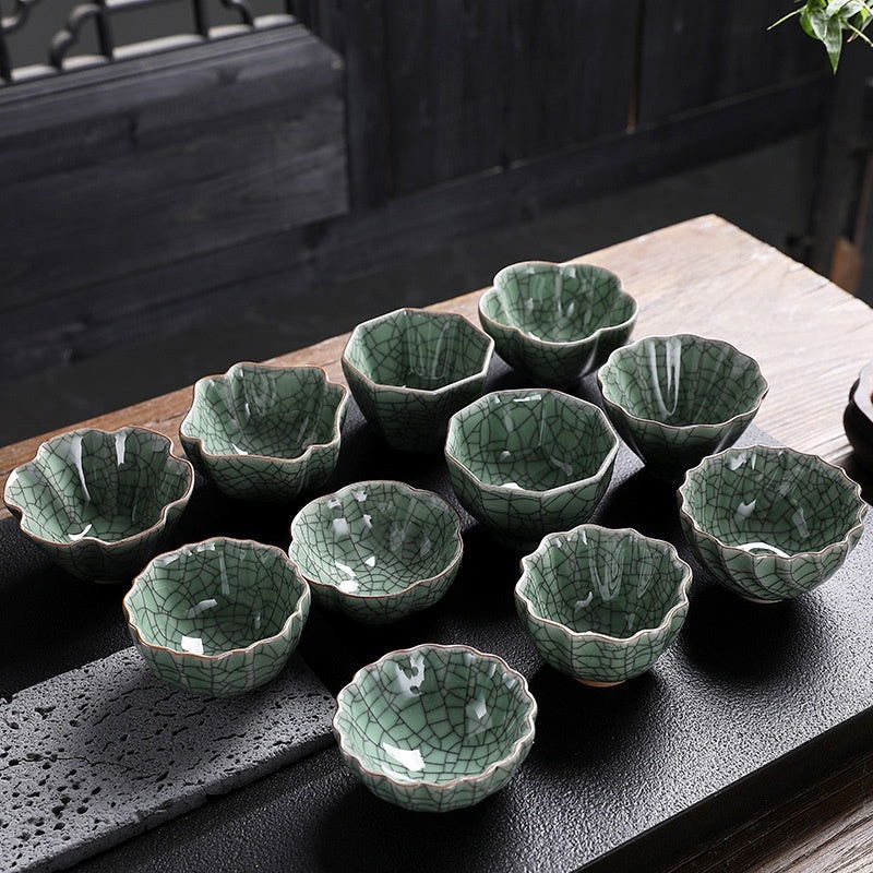 Porcelain Tea Tasting Cup Kung Fu - Grand Goldman