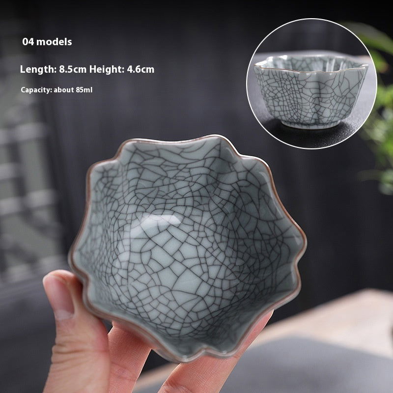 Porcelain Tea Tasting Cup Kung Fu - Grand Goldman