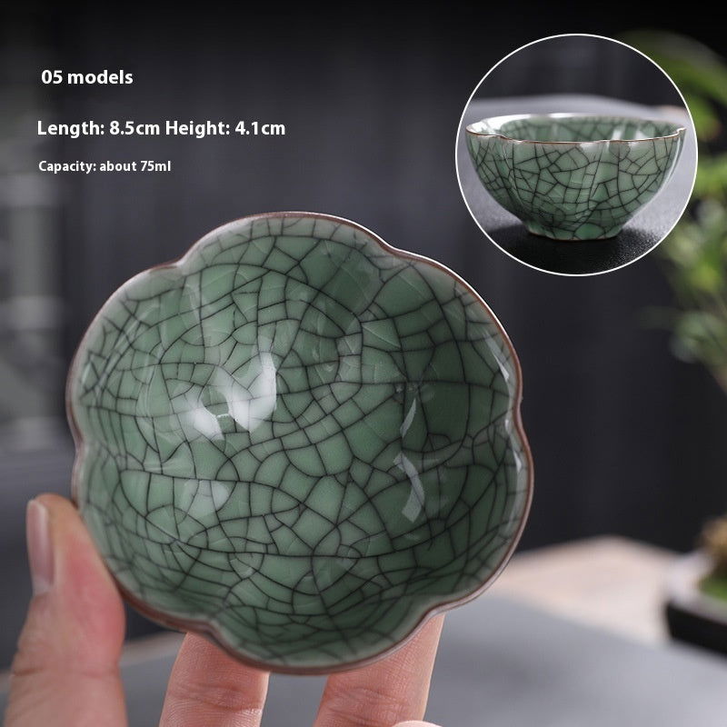 Porcelain Tea Tasting Cup Kung Fu - Grand Goldman