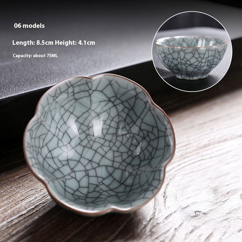 Porcelain Tea Tasting Cup Kung Fu - Grand Goldman