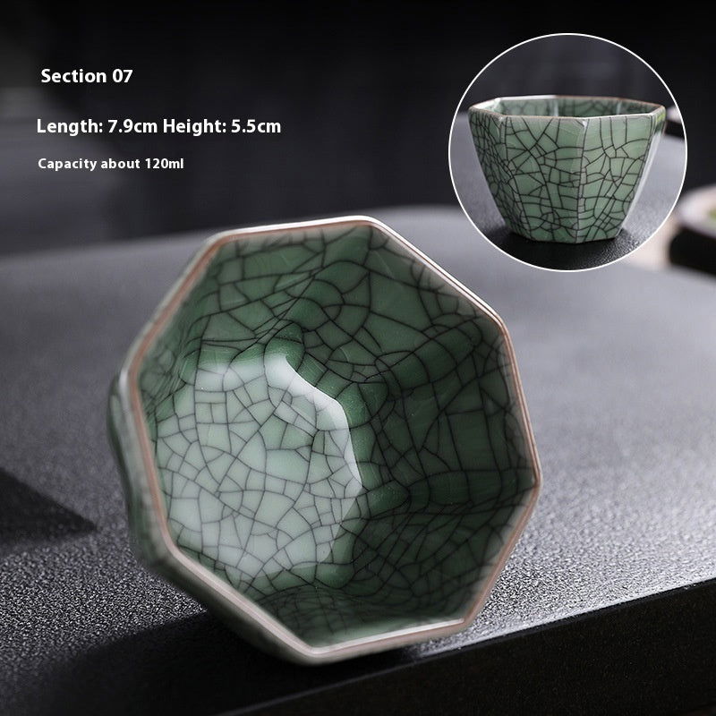 Porcelain Tea Tasting Cup Kung Fu - Grand Goldman