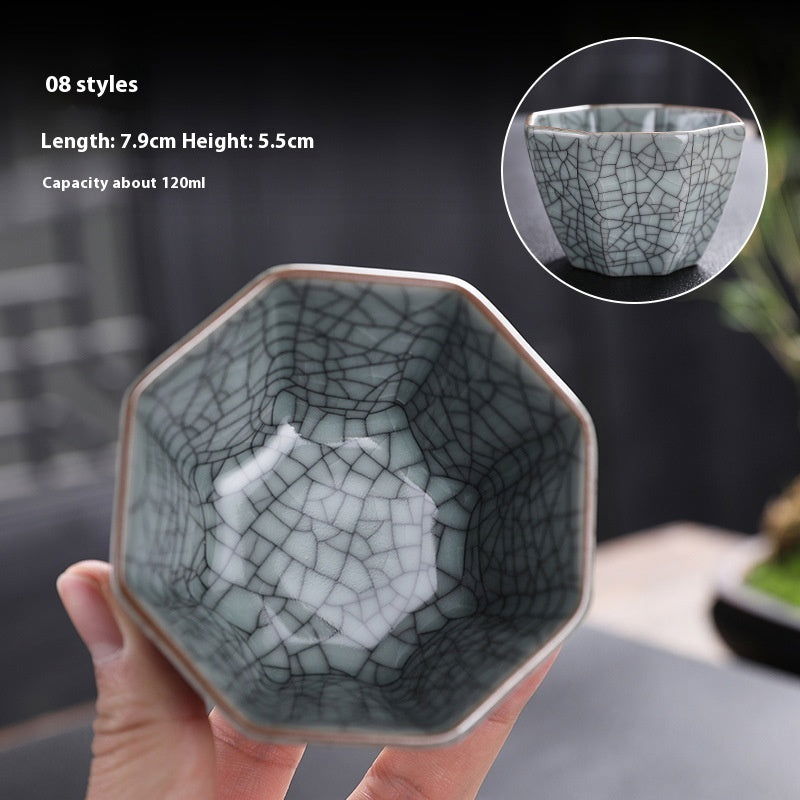 Porcelain Tea Tasting Cup Kung Fu - Grand Goldman