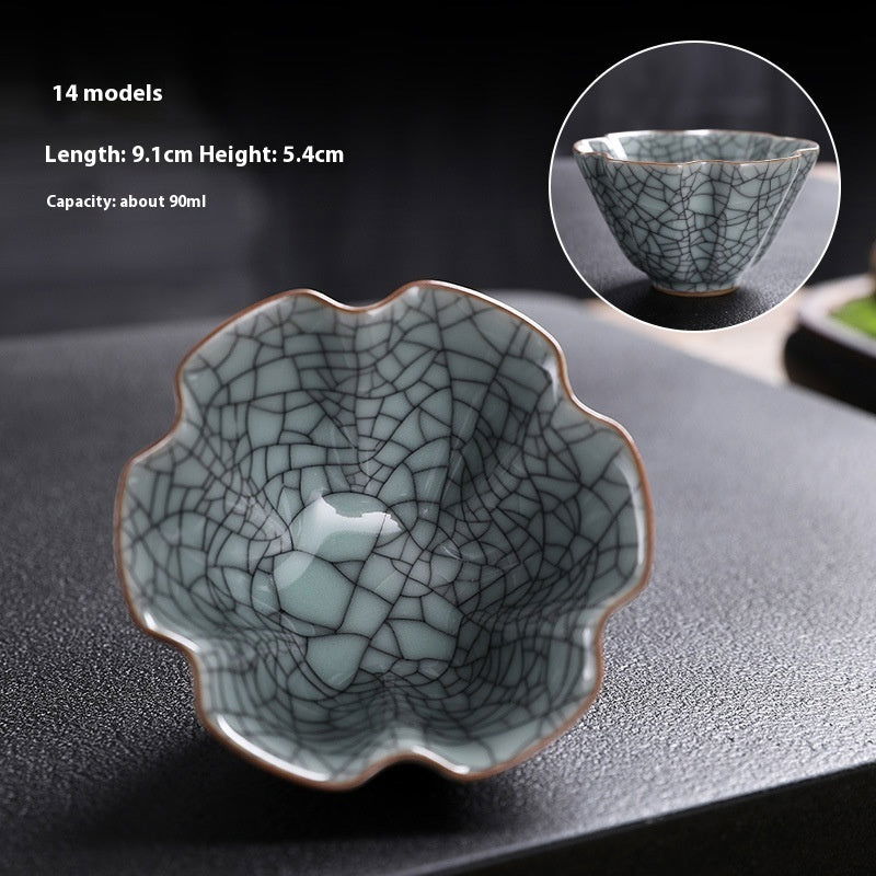 Porcelain Tea Tasting Cup Kung Fu - Grand Goldman