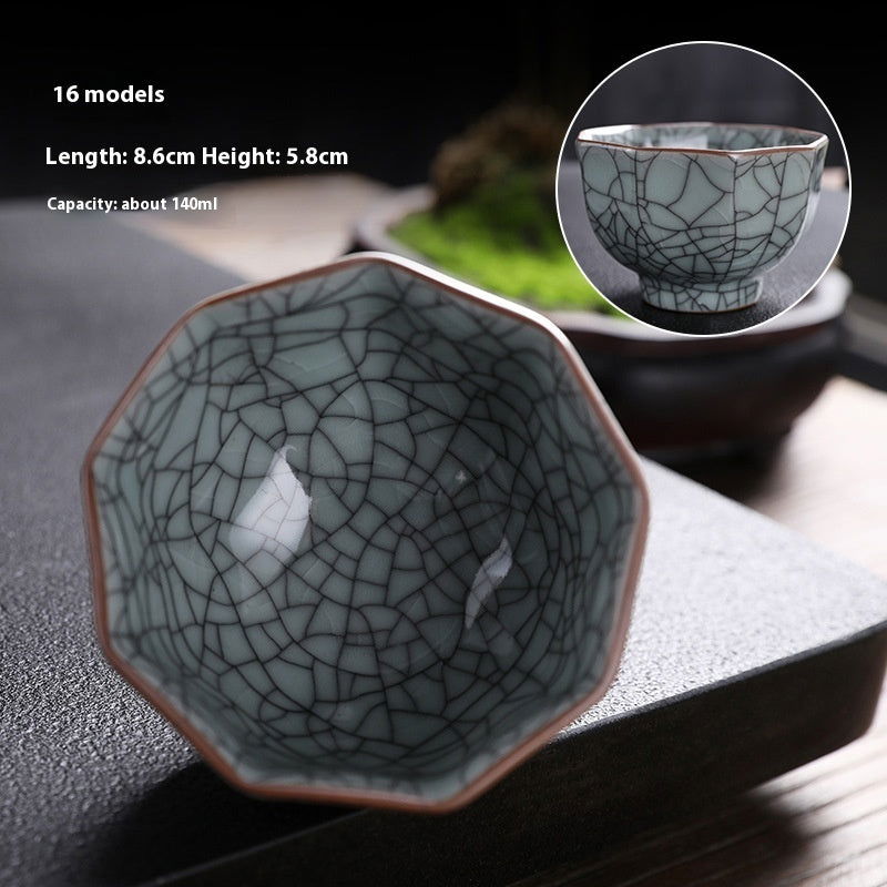 Porcelain Tea Tasting Cup Kung Fu - Grand Goldman