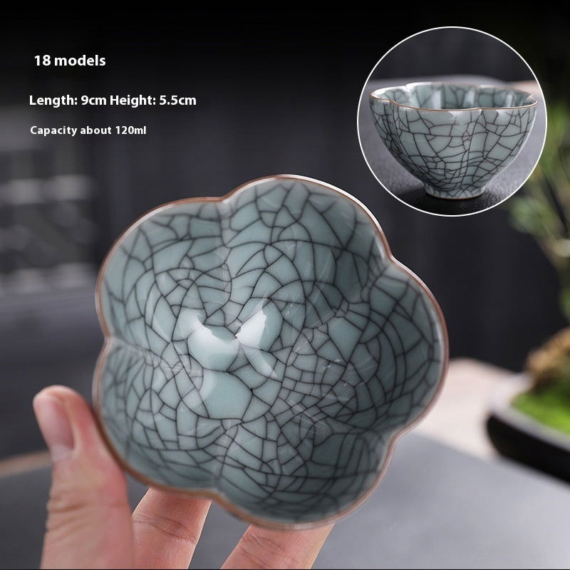 Porcelain Tea Tasting Cup Kung Fu - Grand Goldman