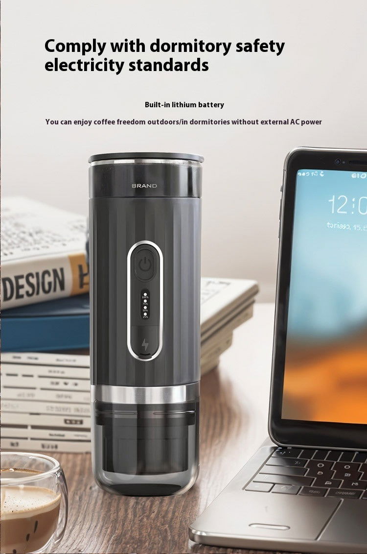 Portable Automatic Espresso Capsule Coffee Machine - Grand Goldman