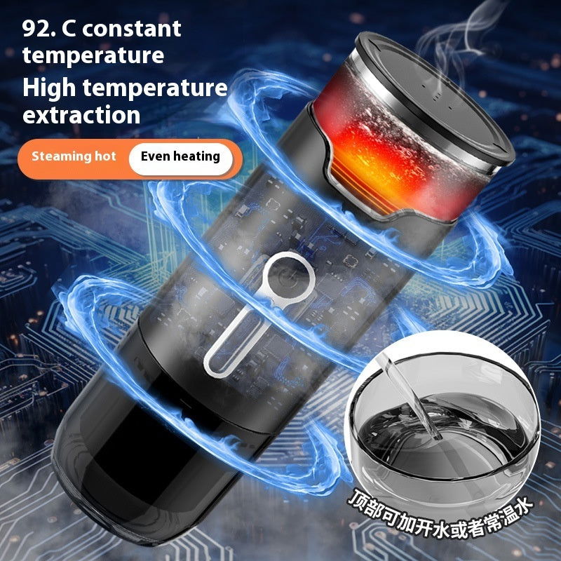 Portable Coffee Machine Pressure Fully Automatic - Grand Goldman