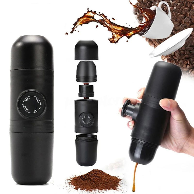 Portable Manual Mini Coffee Machine - Grand Goldman